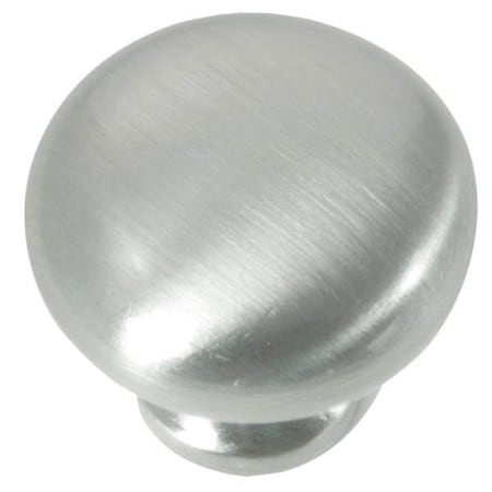 Strategic Brands 1.25 in. Celebration Knob - Satin Nickel 54428